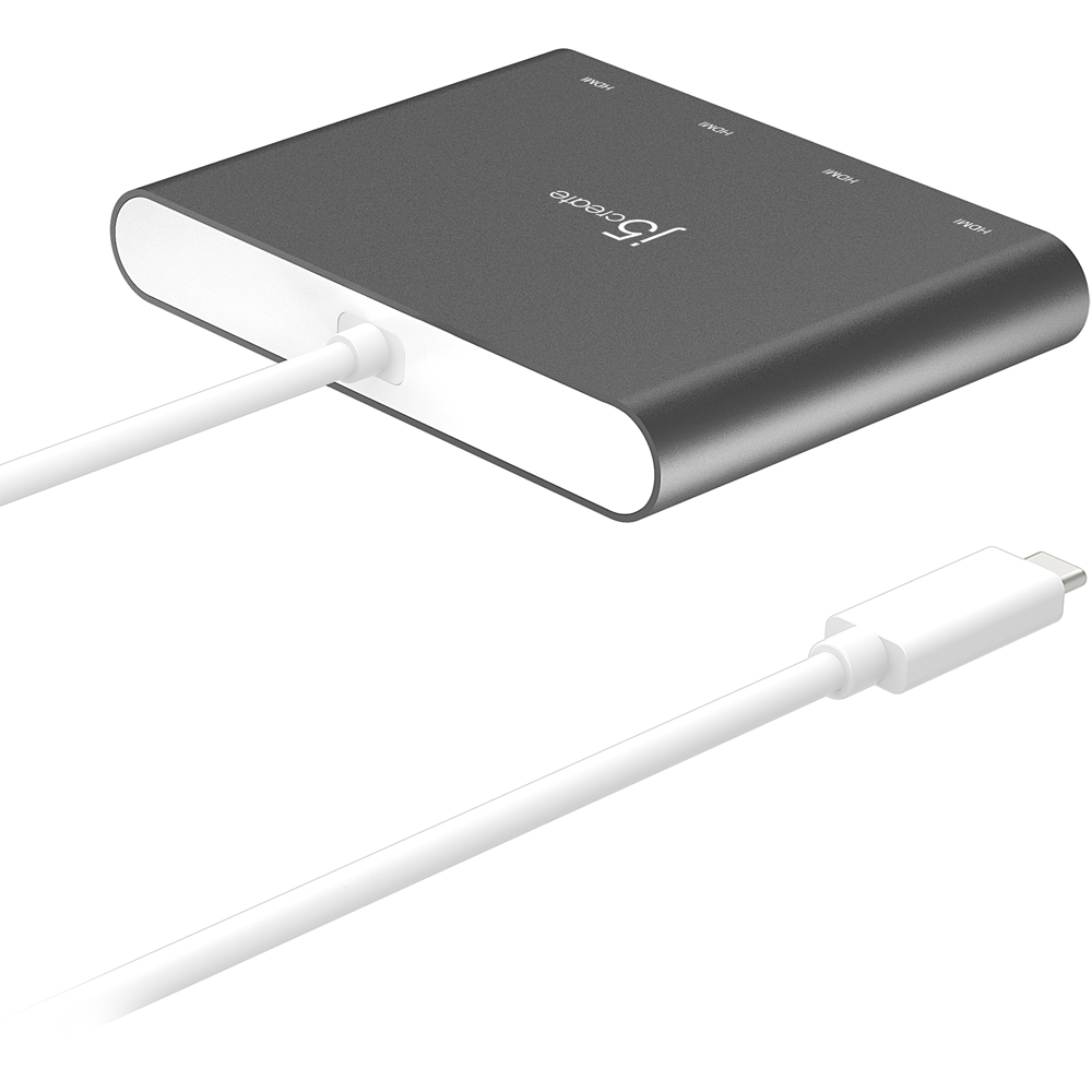 J5 Create USB-C to 4 Port HDMI Adapter Image 5