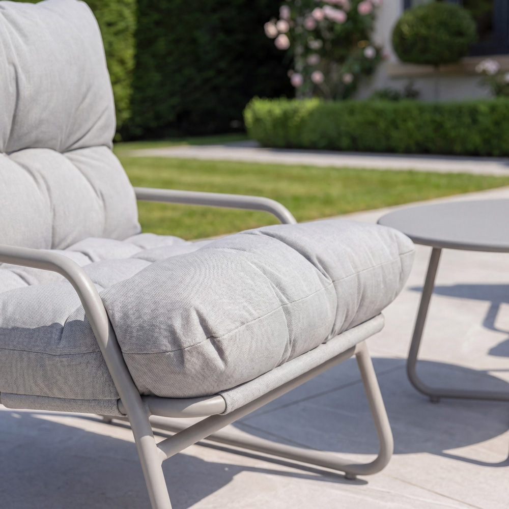 Artemis Home Calmo 4 Seater Beige Patio Conversation Set Image 2
