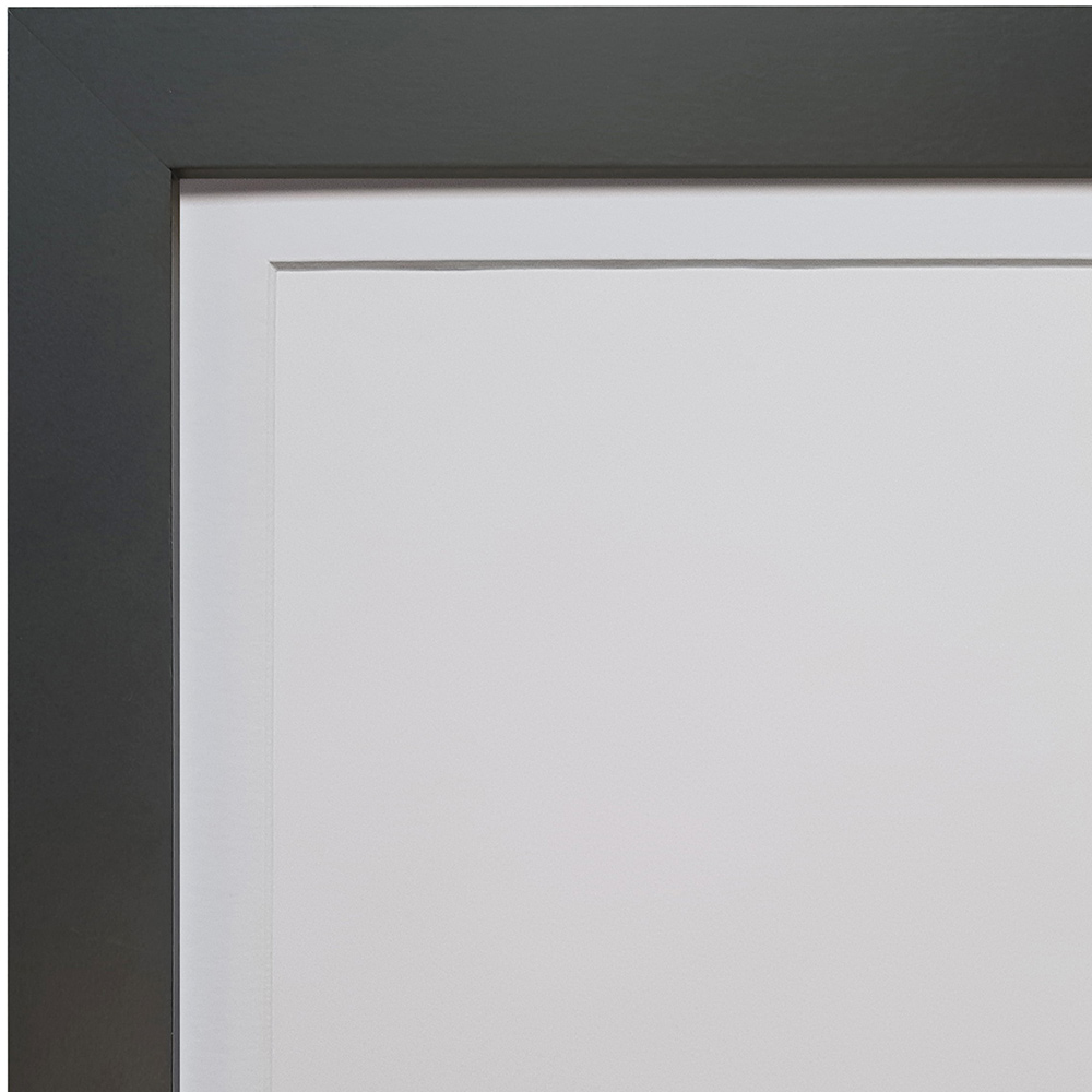 FRAMES BY POST Metro Black Frame with White Mount 15 x 10 inch Image 2