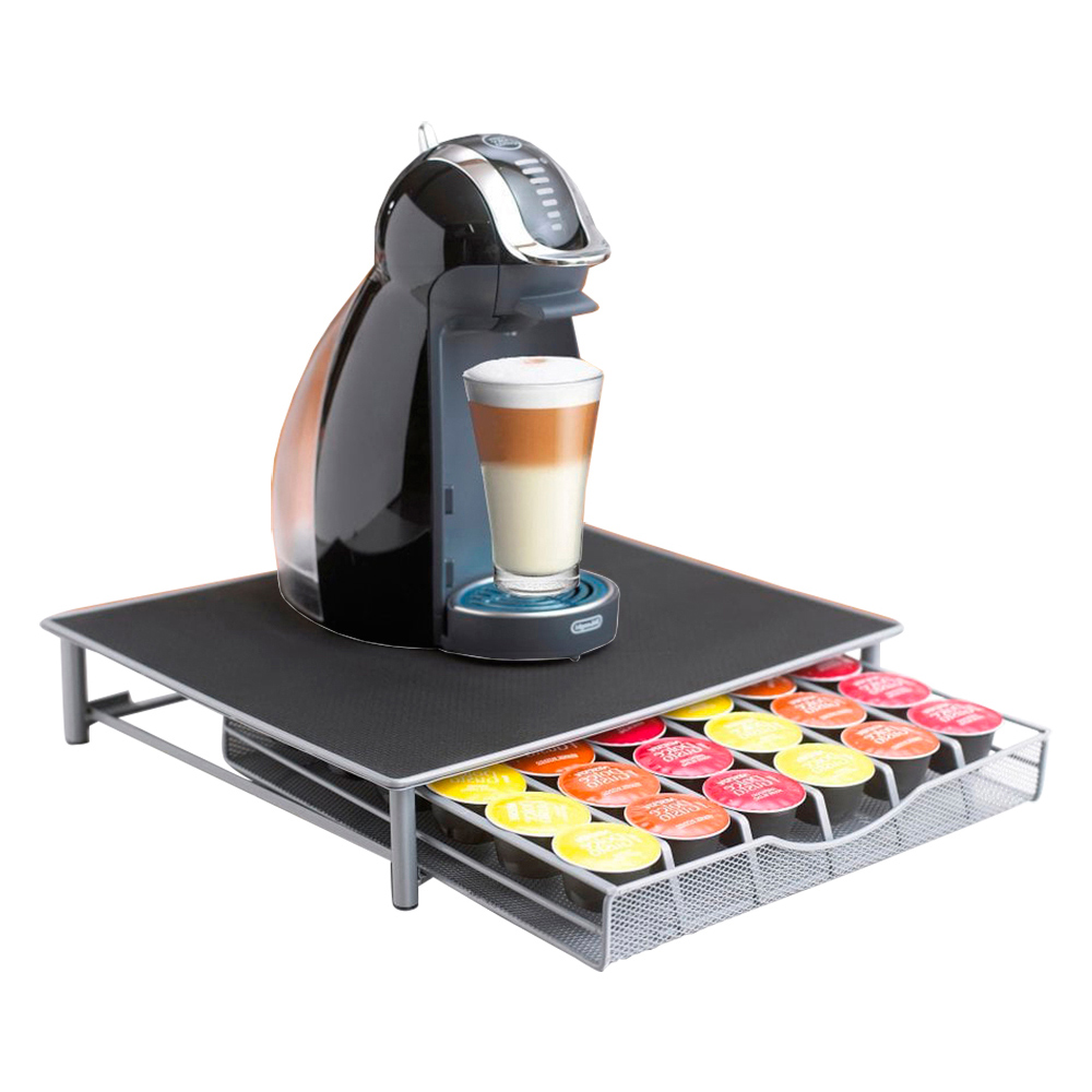 Neo Coffee Machine Stand with Drawer For Nespresso Vertuo and Dolce Gusto Pods Image 3