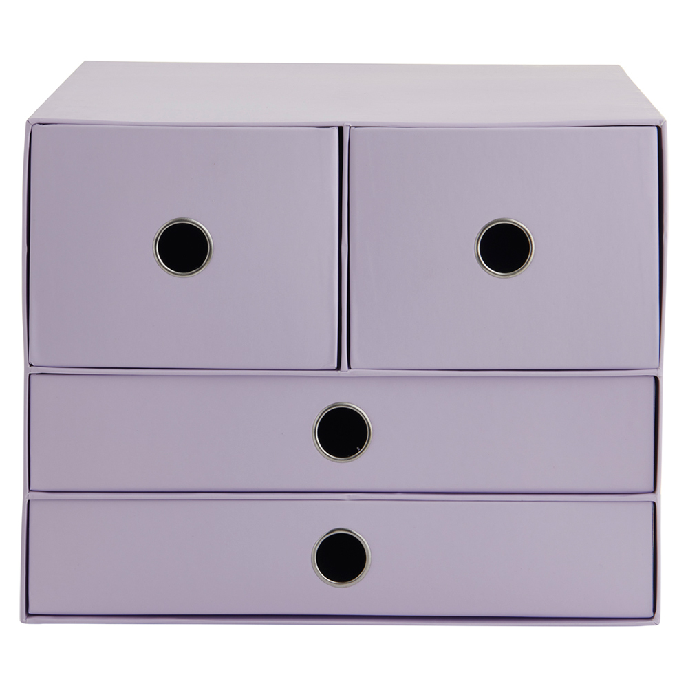 Wilko Purple Drawer Storage Image 1
