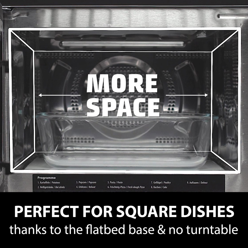 CASO Design MCG25 Ceramic Chef 25L Combination Microwave Oven with Grill Image 3