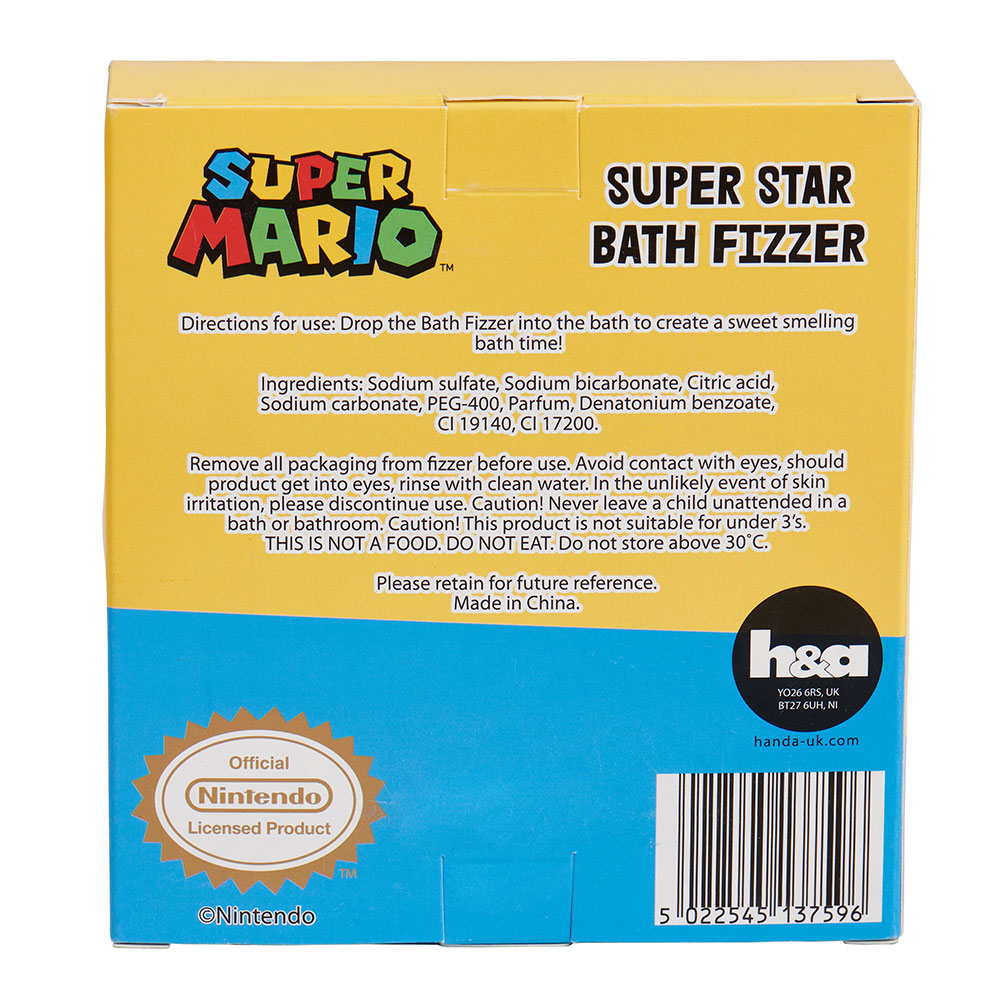 Super Mario Super Star Bath Fizzer Image 4