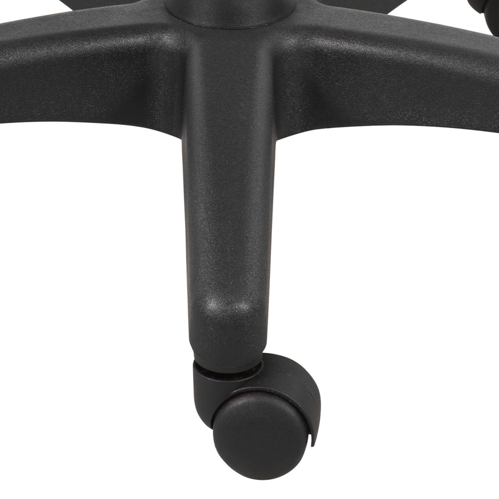 Teknik Office Ergo Twin Fabric Desk Chair Black Image 5