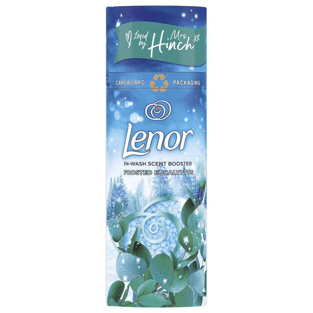 Lenor Frosted Eucalyptus Laundry Perfume In-Wash Scent Booster Beads 176g Image 1