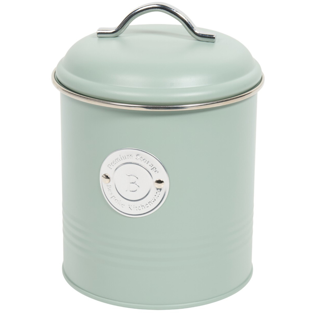 Stockholm Round Biscuit Canister Sage Image 3