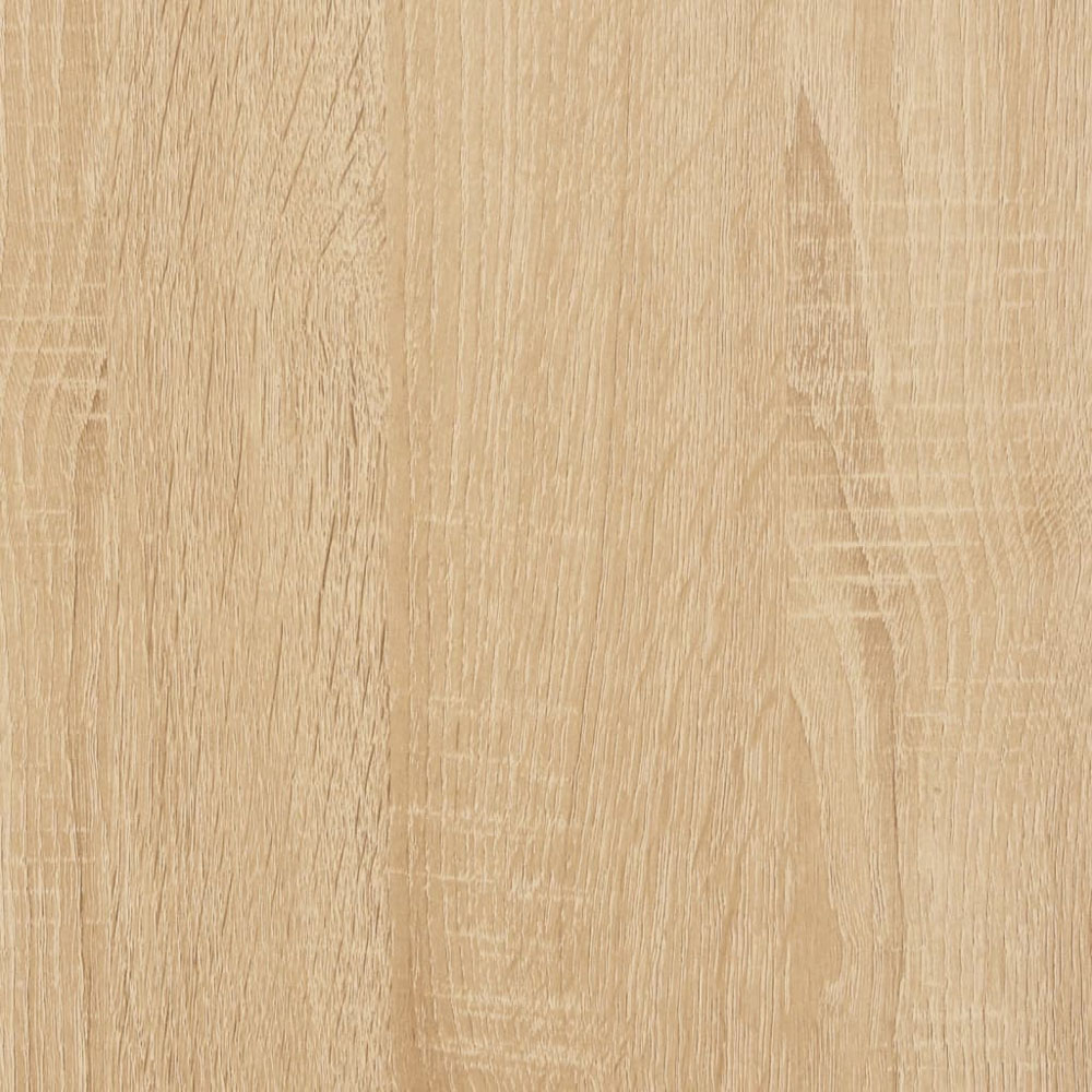 vidaXL 2 Door 2 Shelf Sonoma Oak Sideboard Set of 2 Image 8