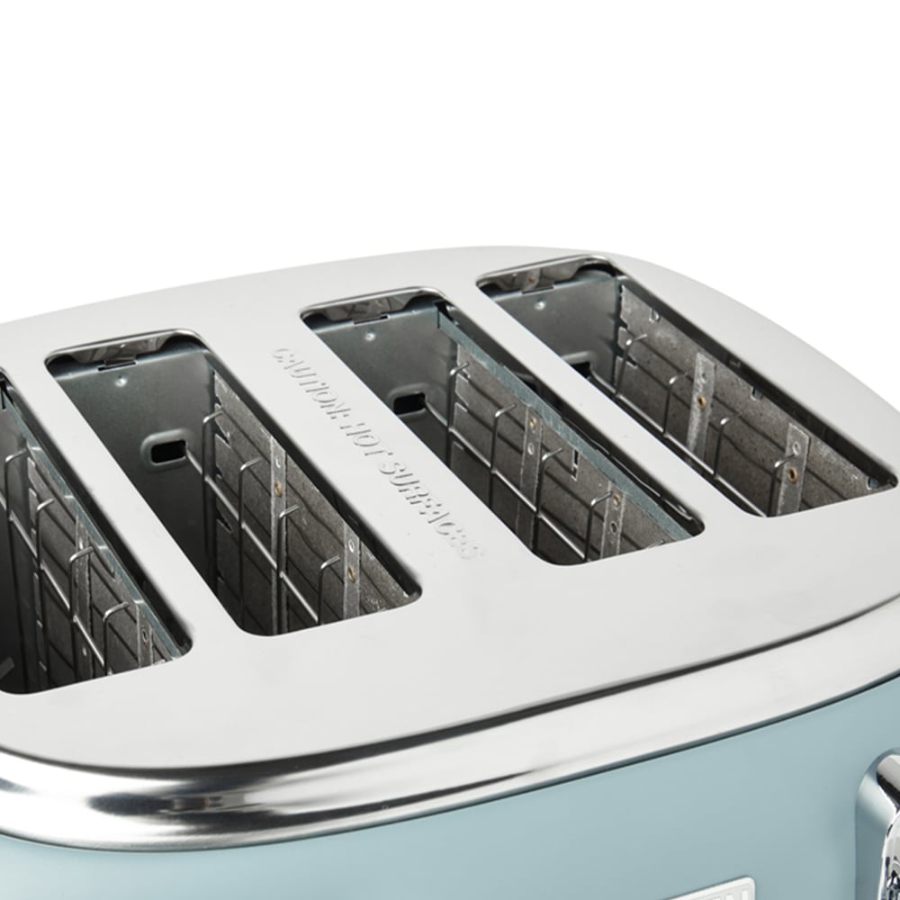 Haden Highclere 197245 Poole Blue 4-Slice Toaster 1630W Image 4