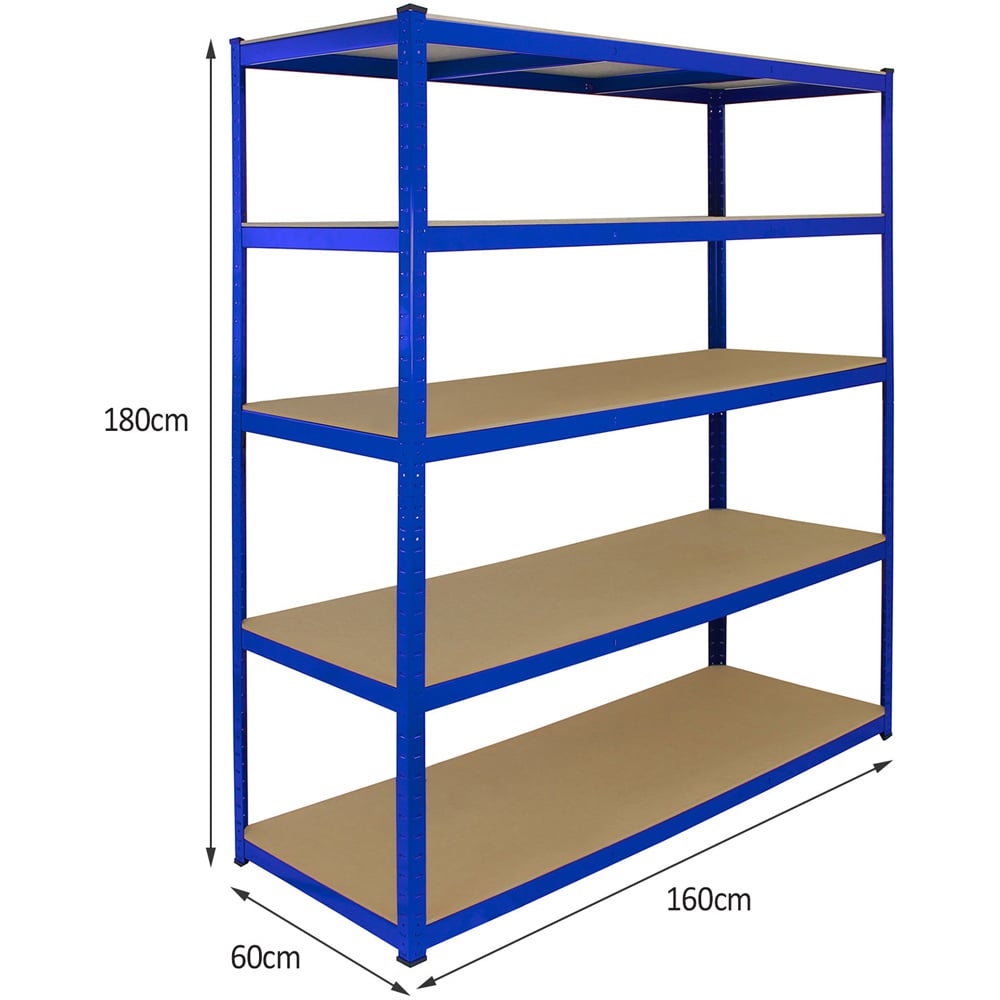 Monster Shop Extra Wide Shelves Unit 160 x 180 x 60cm Image 6