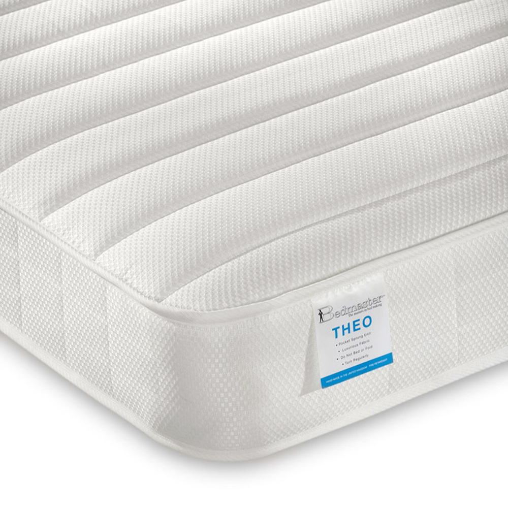 Copella White Guest Bed and Trundle with Pocket Mattresses Image 3