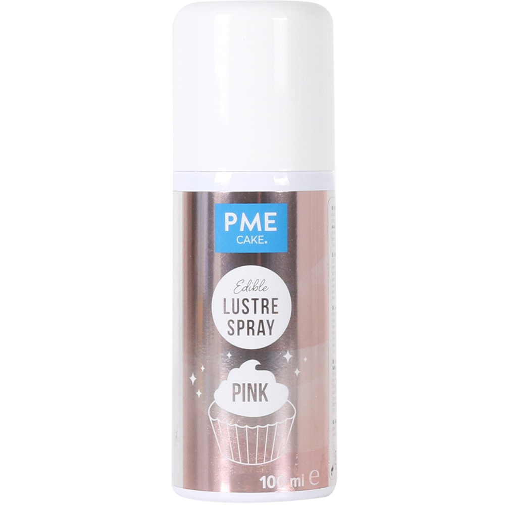 PME Edible Lustre Spray - Pink Image