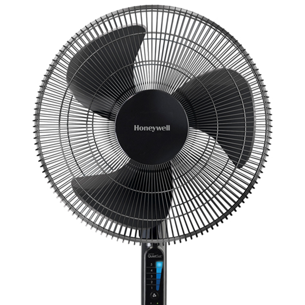Honeywell Black Advanced QuietSet Pedestal Fan 16 inch Image 3