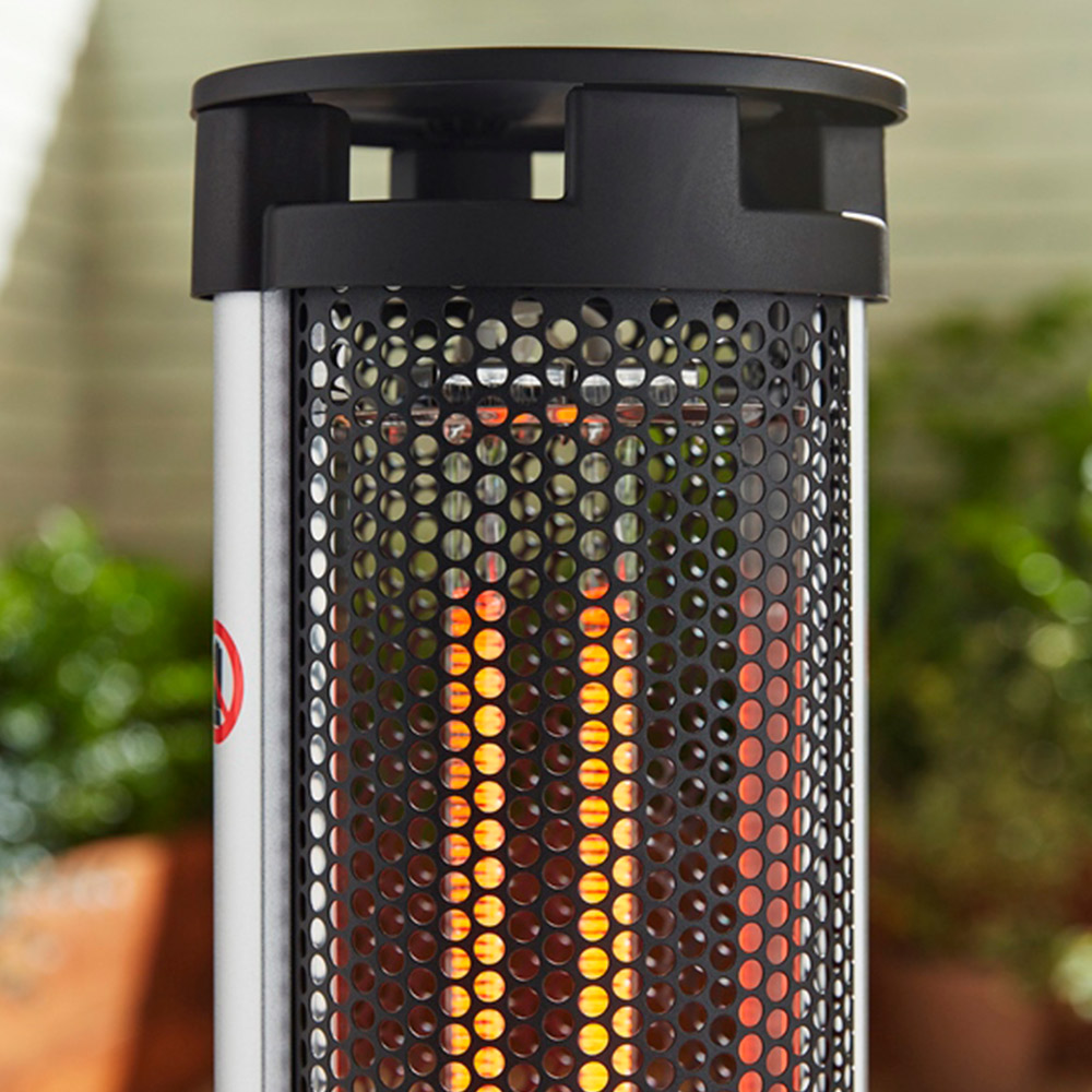 Swan Column Patio Heater 2000W Wilko