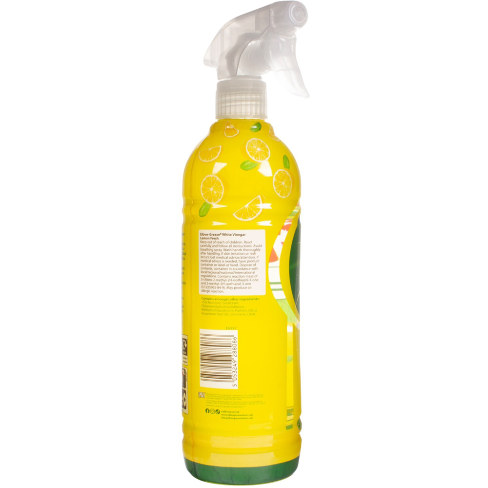 Elbow Grease White Vinegar Cleaner Lemon Image 4