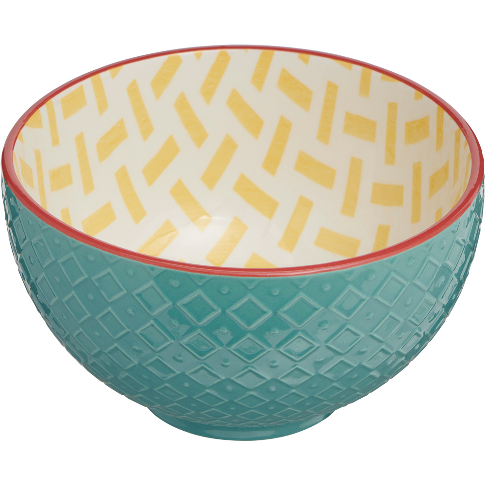 wilko Mezze Blue Cereal Bowl Wilko