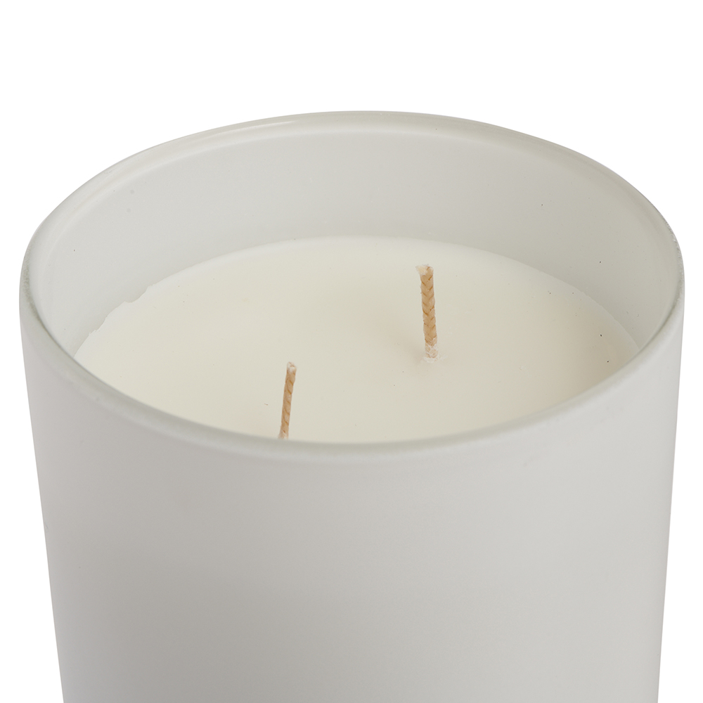 Wilko White Mint and Melon Lidded Candle Wilko