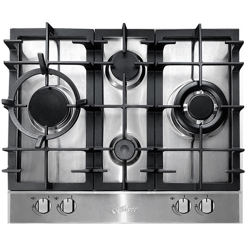 Kaiser Grand Chef Stainless Steel Gas Hob 60cm Image 1