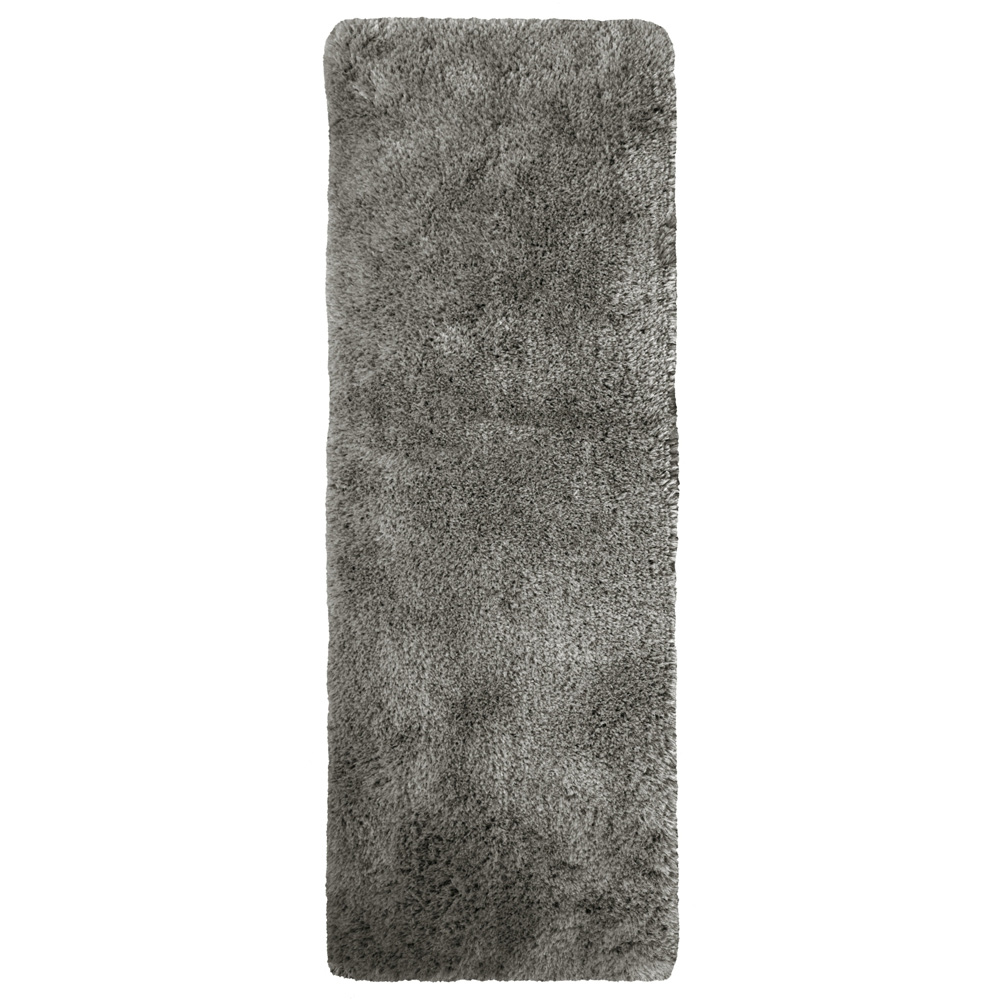 Homemaker Grey Soft Washable Rug 67 x 180cm Image 1