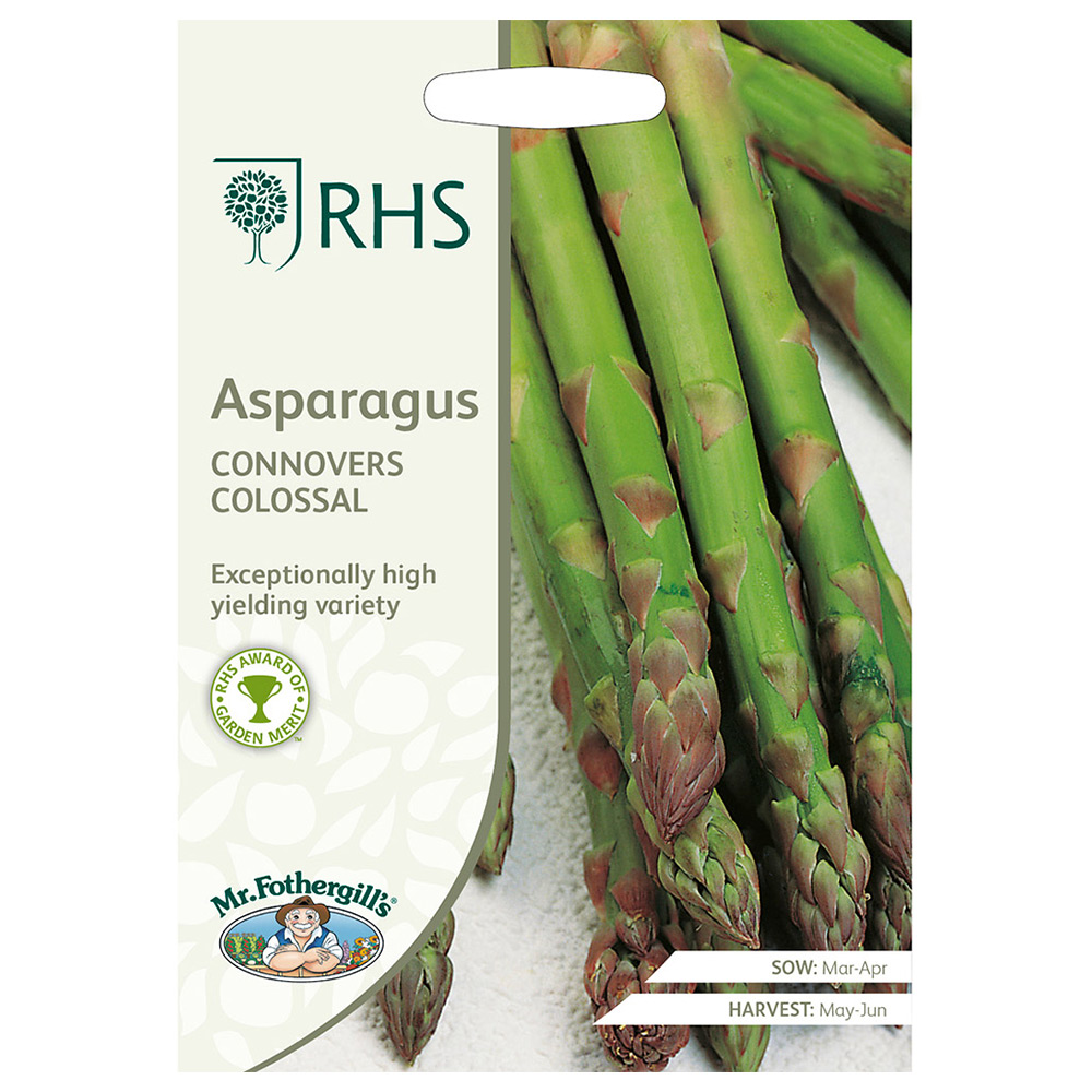 Mr Fothergills RHS Asparagus Connover's Colossal Seeds Image 2