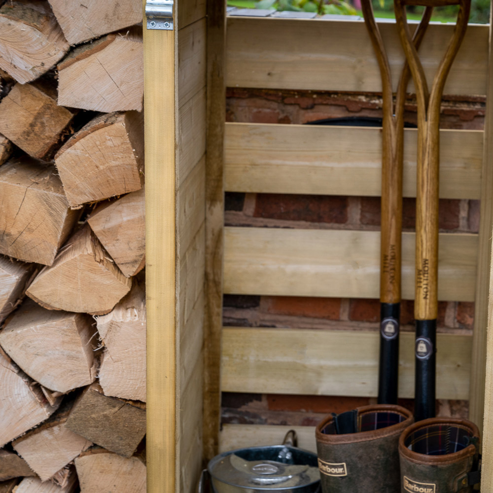 Forest Garden Log and Tool Store Image 5