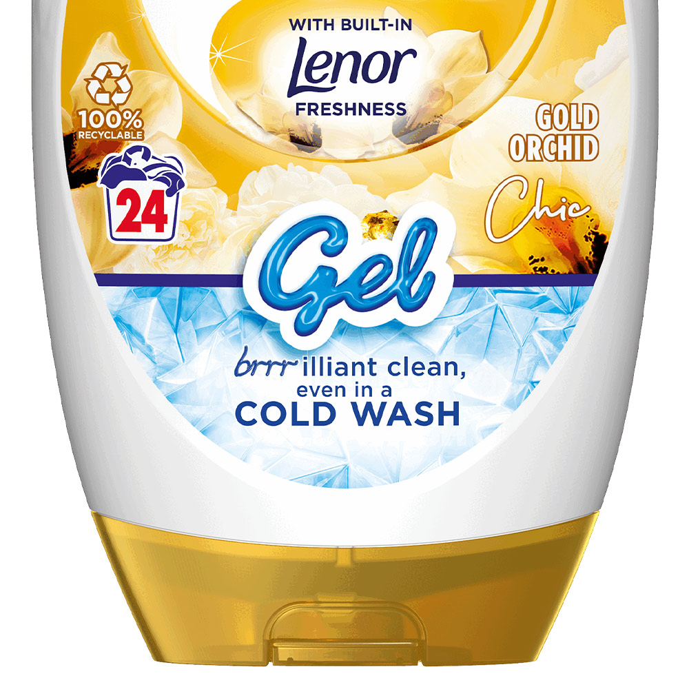 Bold 2 in 1 Gold Orchid Washing Liquid Gel 24 Washes Case of 6 x 840ml Image 4