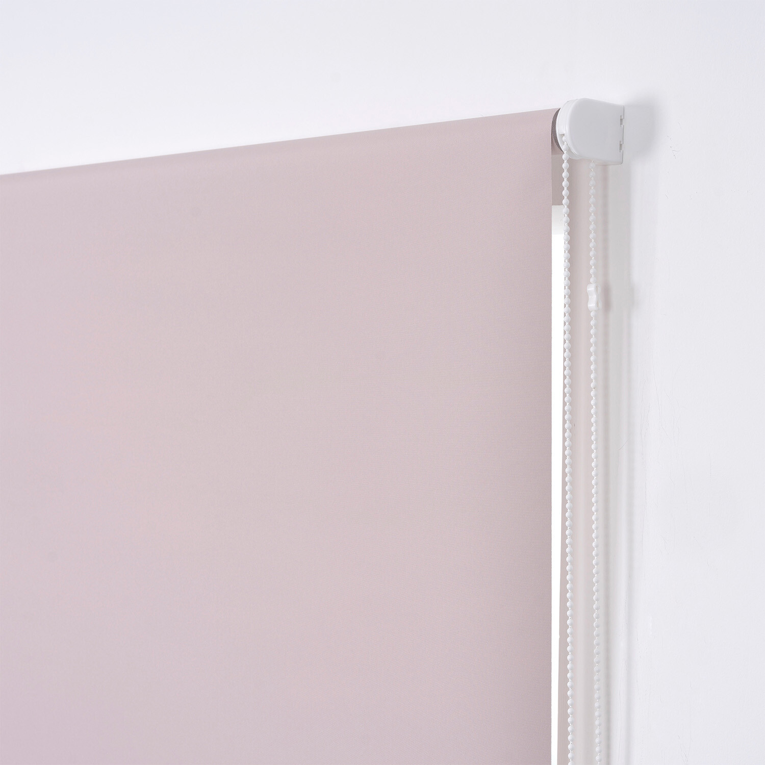 Plain Blackout Blinds - Soft Pink / 60cm Image 3