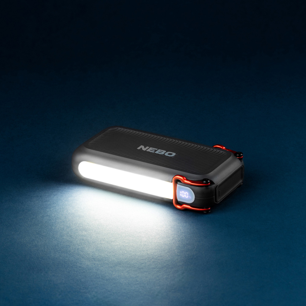 Nebo Rambler 20K Rugged Power Bank with 200 Lumens Floodlight 20000mAh Image 2