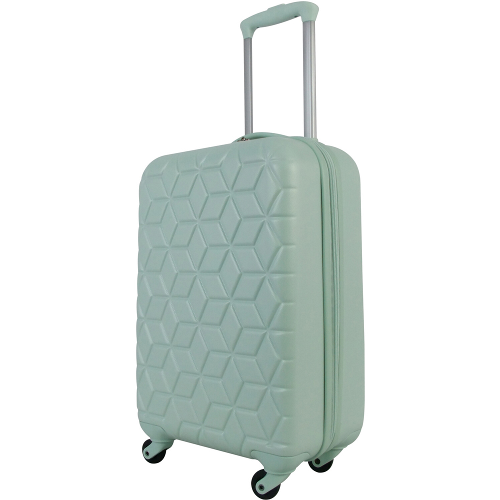 Travel Gear Geometric Suitcase Sage Cabin Image 2