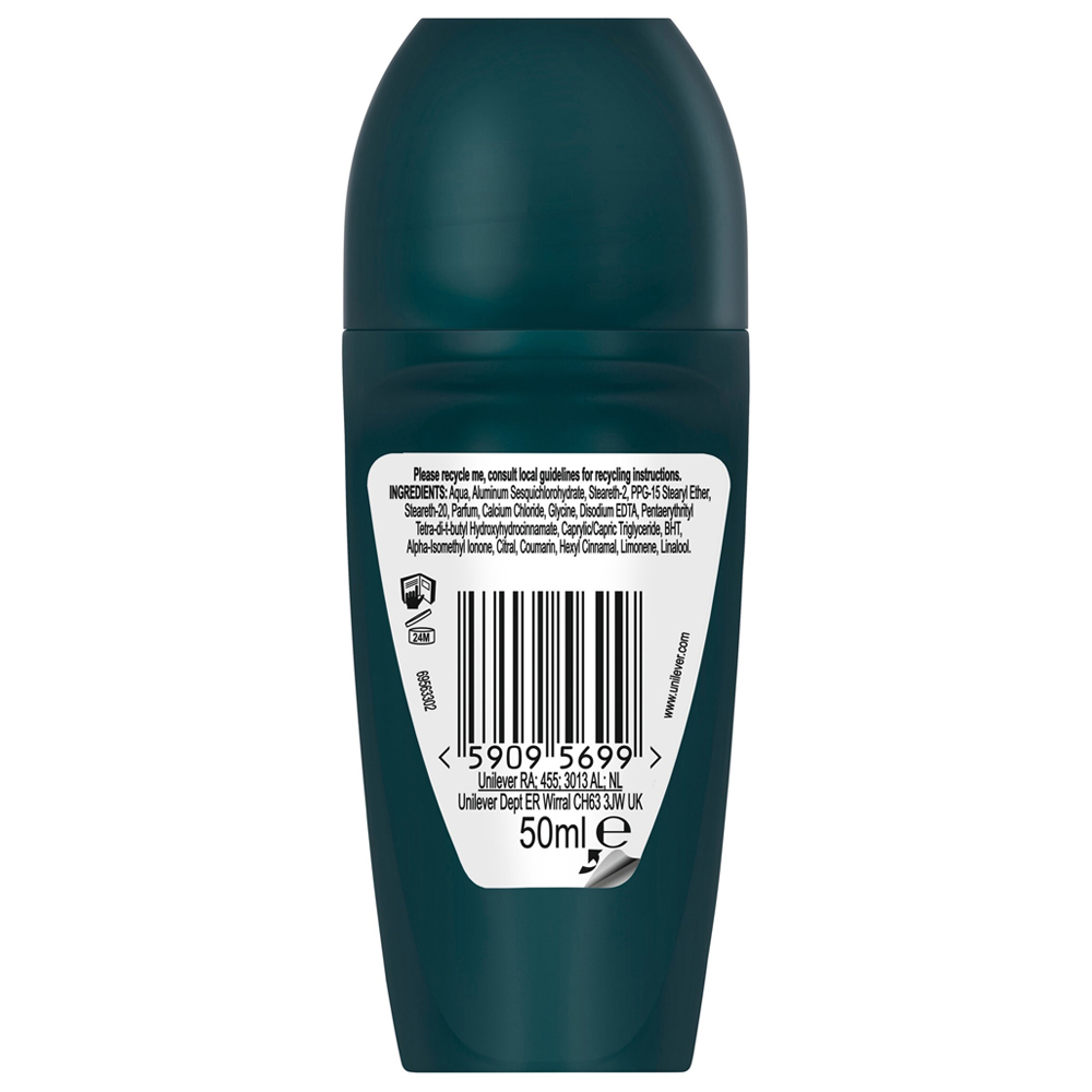 Sure Men Nonstop Protection Quantum Dry Antiperspirant Deodorant Roll On 50ml Image 2