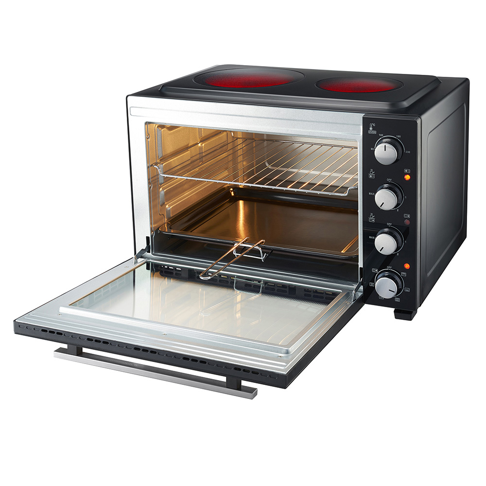 Cooks Professional K305 48L Counter Top Oven with 2 Ceramic Hobs 1300W Image 5