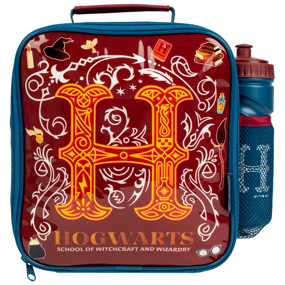 Harry Potter 'H' Lunch Bag and Bottle Image 1