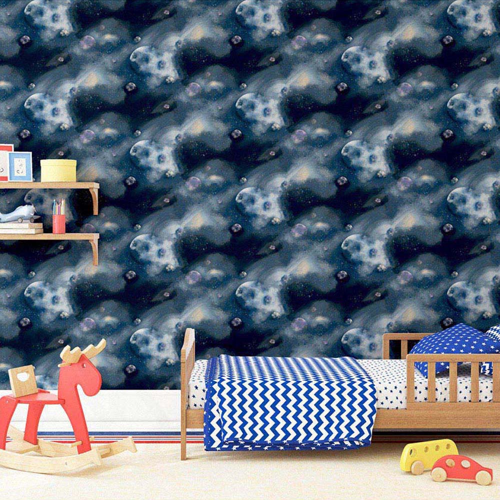 Arthouse Out Of This World Navy Wallpaper Image 7