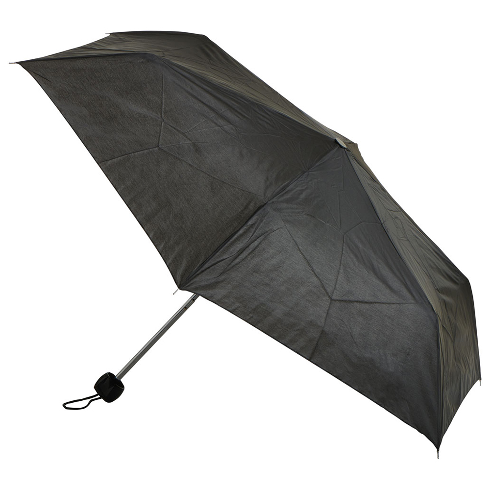 Wilko Black Mini Umbrella Image 4