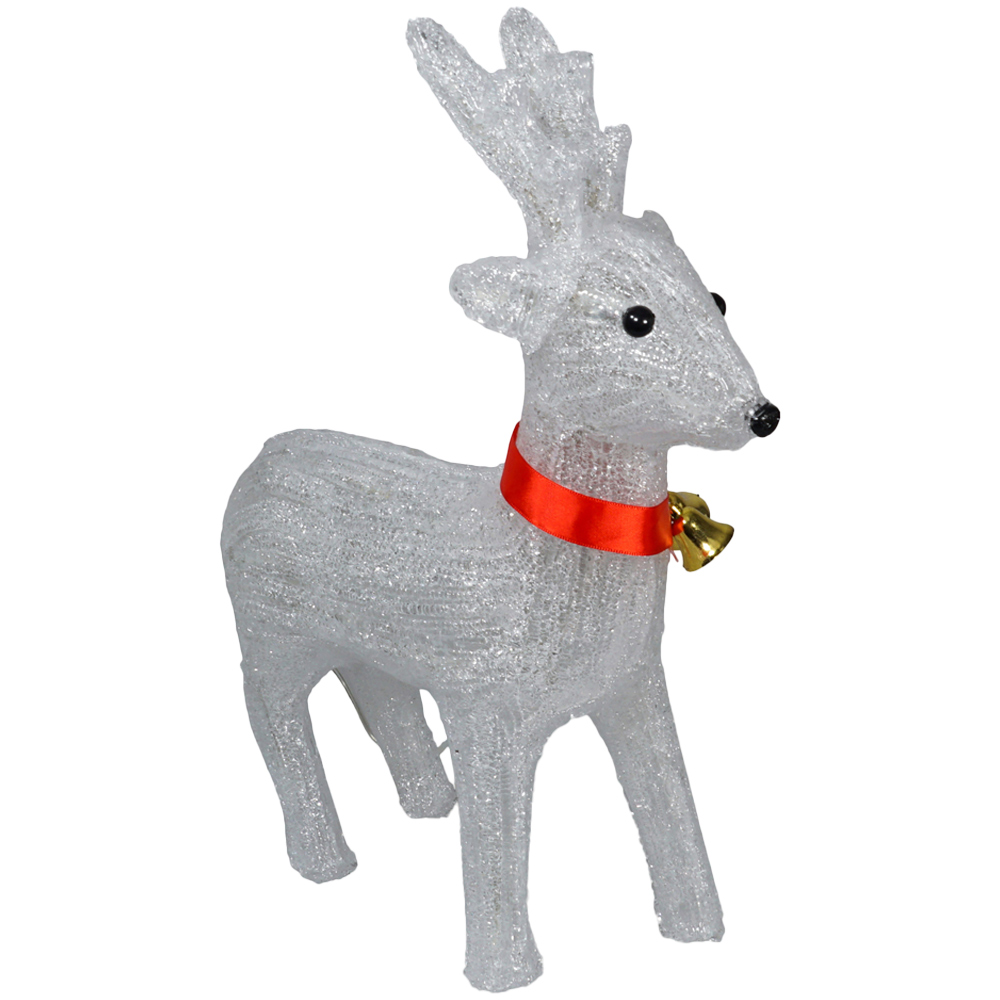 St Helens LED Light Up Reindeer Christmas Decoration 39cm Image 2