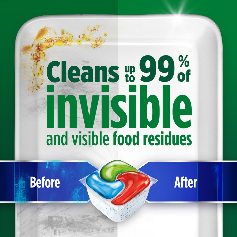 Fairy Platinum Plus Deep Clean Dishwasher Tablets Fresh Herbal Breeze