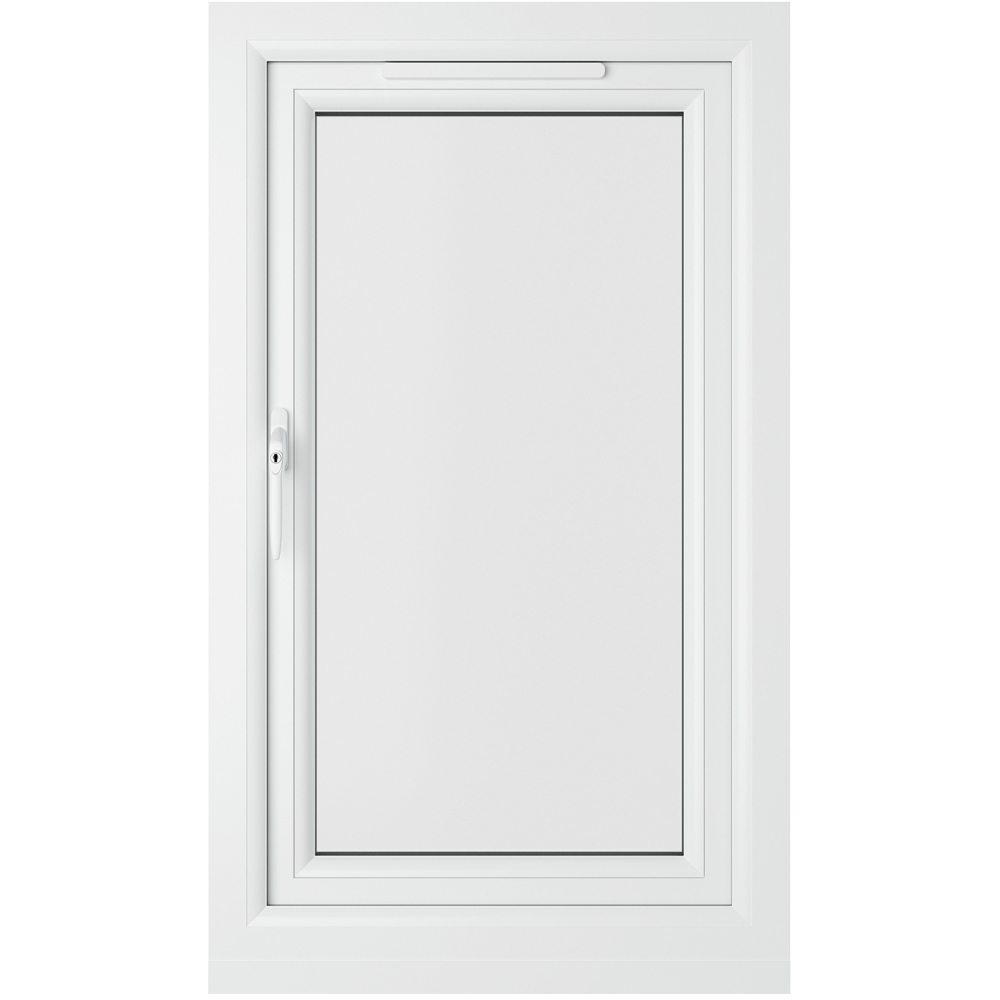 Crystal Agate and White LH Side Hung Clear Triple Glazed Window 610 x 1040mm Image 3