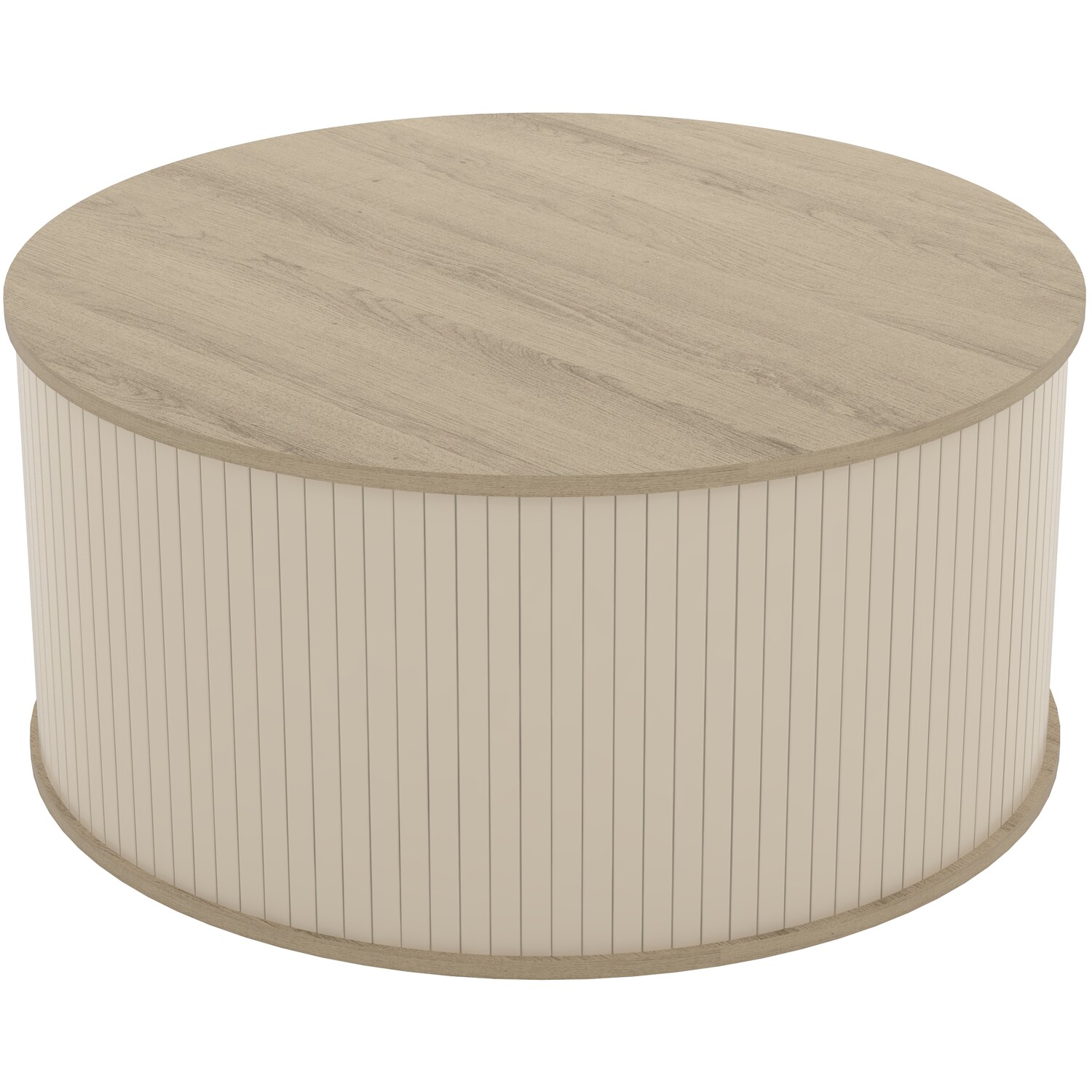 Mateo Round Coffee Table Beige Image 6