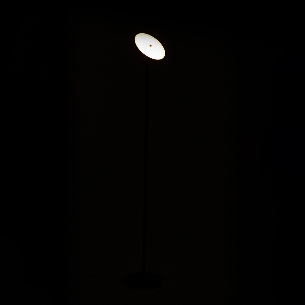 Living and Home Black Dimmable LED Floor Lamp with Remote Image 7