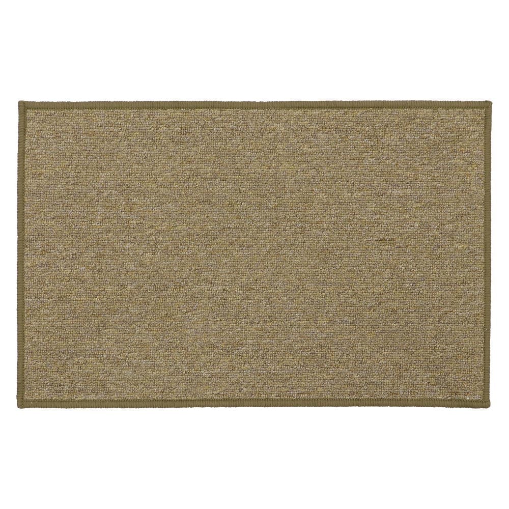 JVL Eden Latte Indoor Machine Washable Doormat 50 x 80cm Image 1