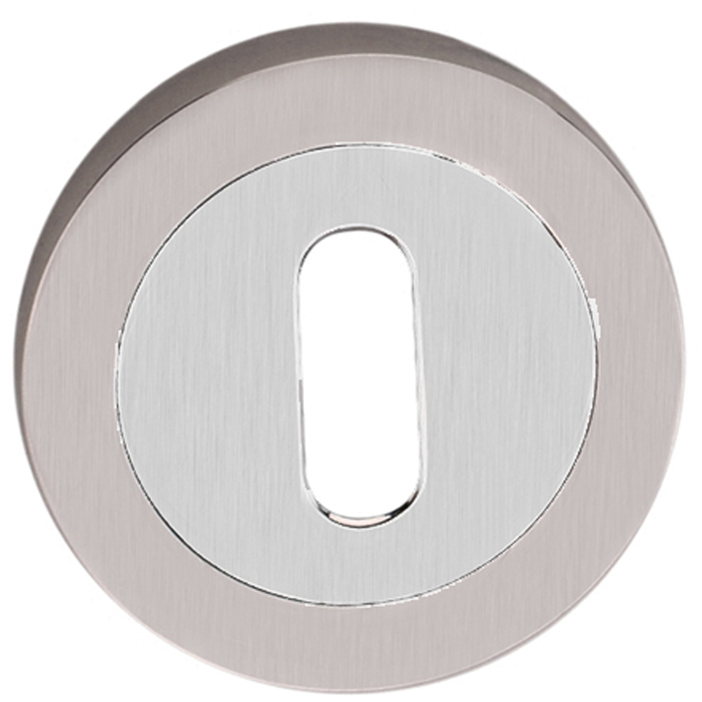 Spira Brass Dual Tone Oval Standard Escutcheon 2 Pack Image 2