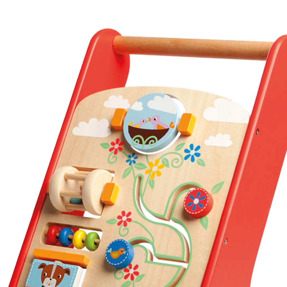 Tidlo Wooden Activity Walker 34 x 50 x 33cm Image 3