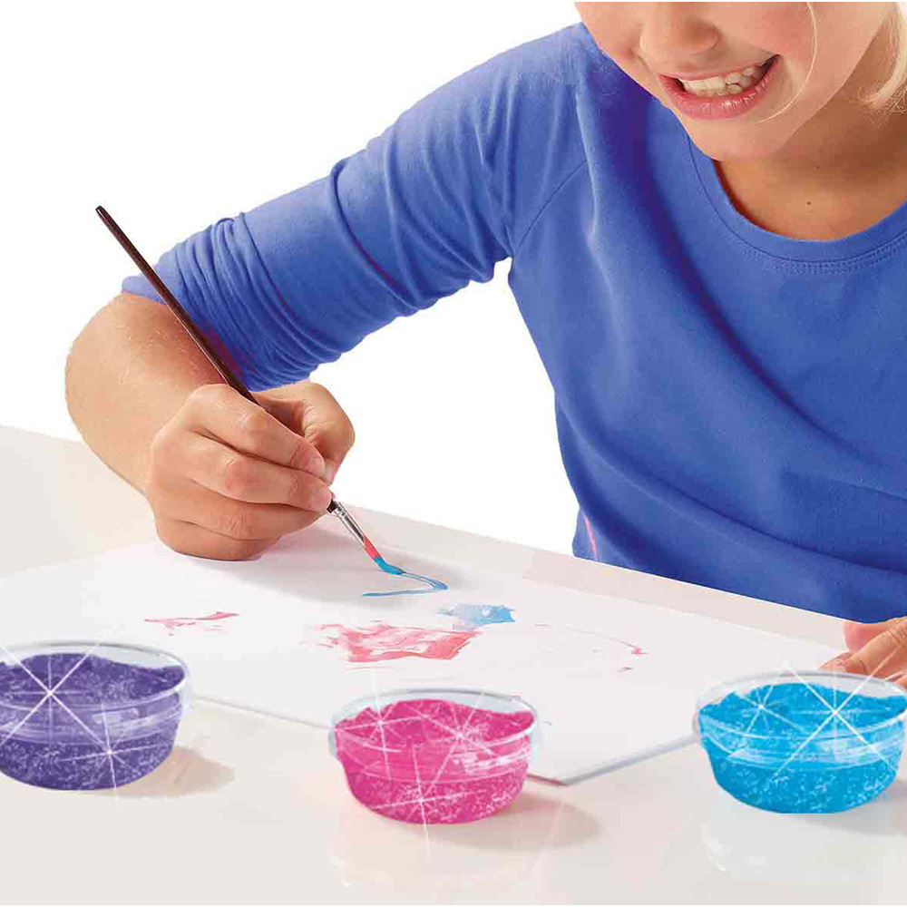 SES Creative Assorted Colour Glitter Poster Paint 45ml 6 Pack Image 3