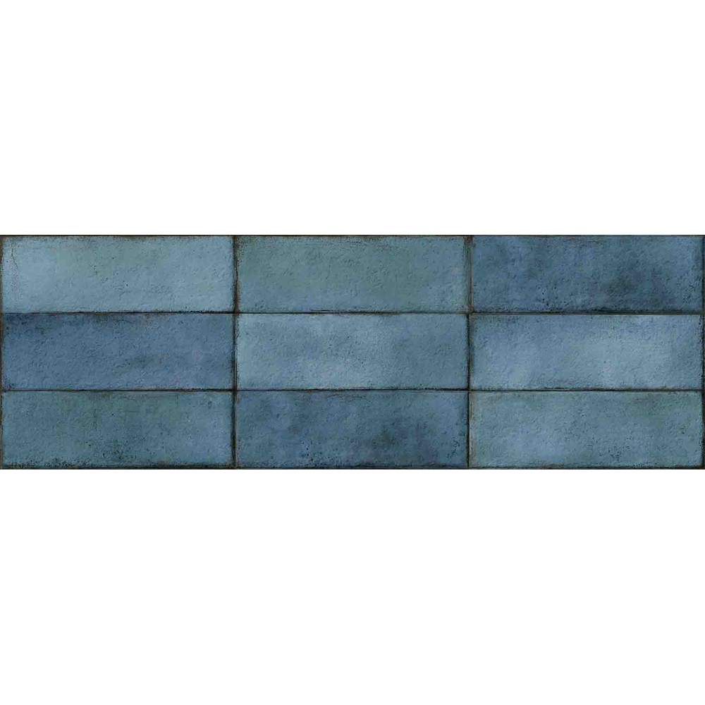 Bien Juno Sapphire Gloss Ceramic Wall Tile 300 x 900mm 6 Pack Image 2