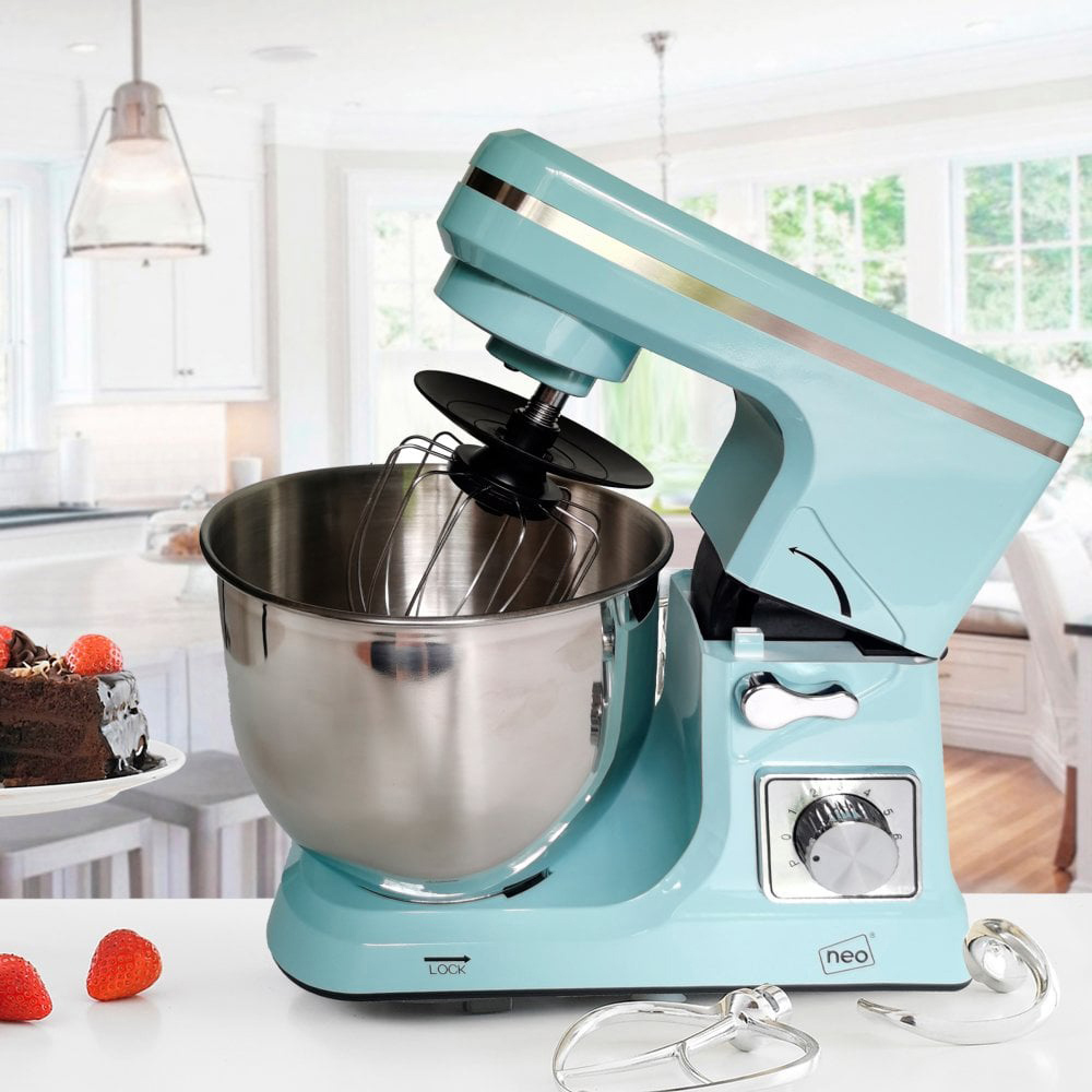 Neo Duck Egg Blue 5L 6 Speed 800W Electric Stand Food Mixer Image 2