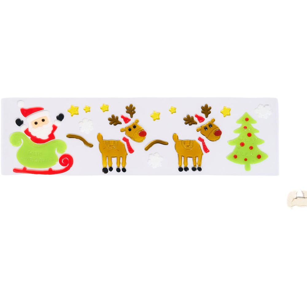 Festive Gel Window Sticker Image 8