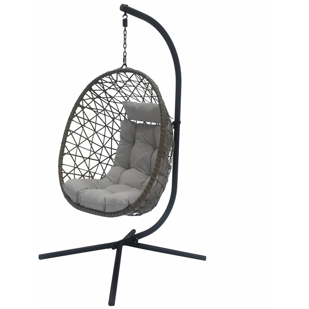 Teresa Hanging Chair with Cushion Image 4