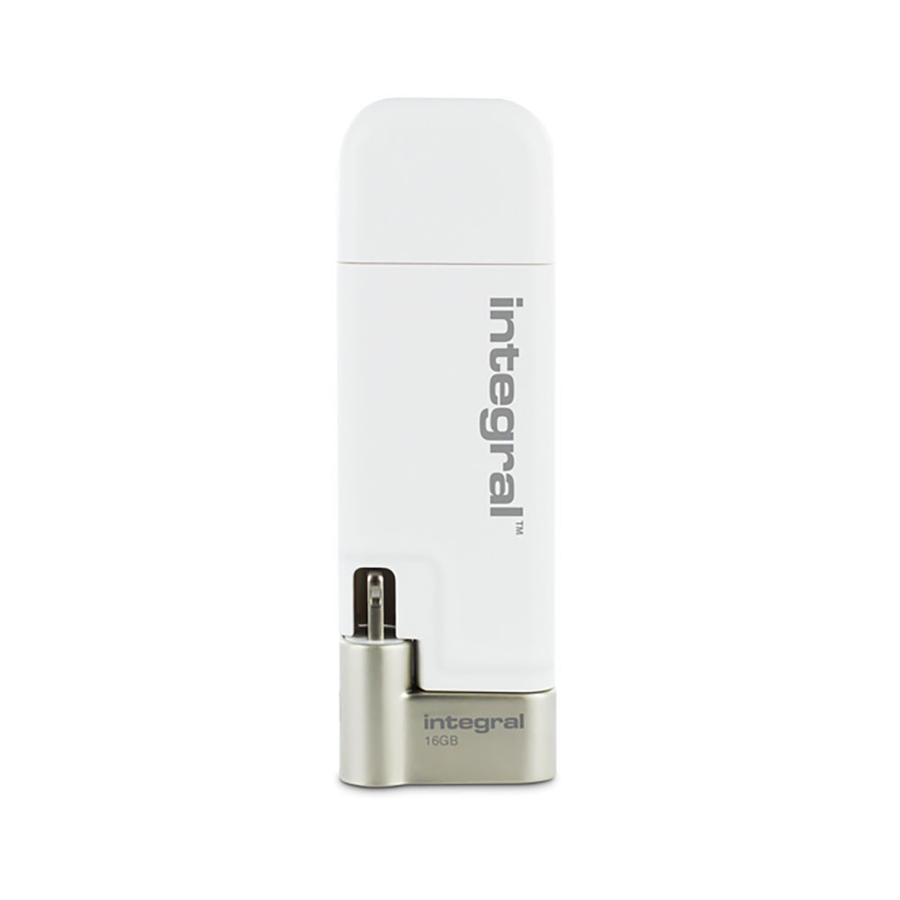Integral 16GB iShuttle USB 3.0 Flash Drive with Lightning Connector Image 1