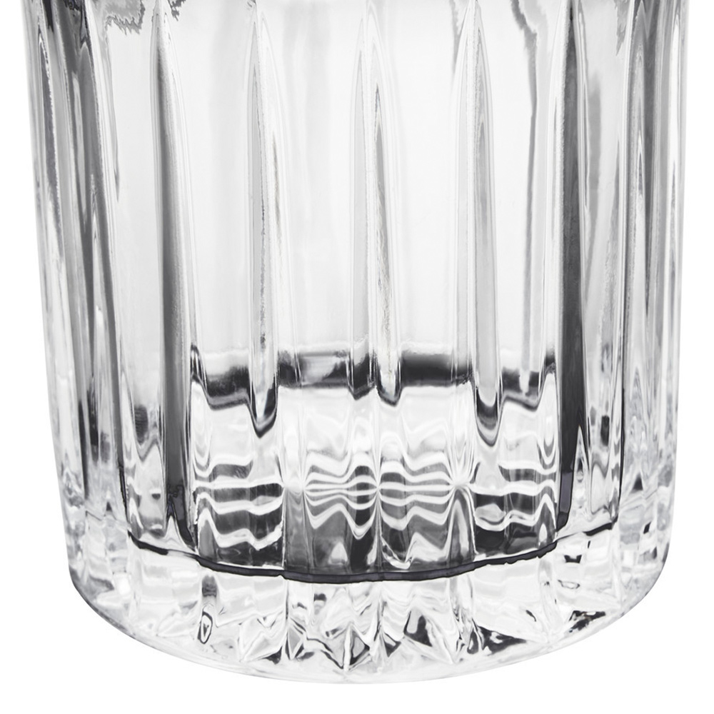 Premier Housewares Beaufort Crystal Large Tumblers 4 Pack Image 4