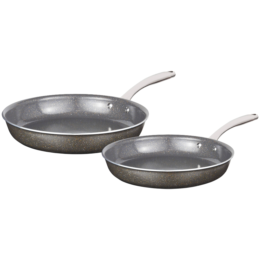 Tower 2 Piece Forged Aluminium Non-Stick Frying Pan Set Image 1