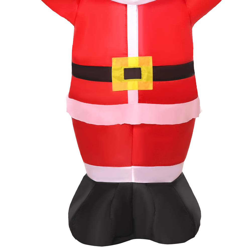 Everglow LED Inflatable Christmas Santa Claus Decoration 3.9ft Image 4